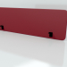 3D Modell Akustikleinwand Desk Bench Side Twin ZUT31 (1600x500) - Vorschau