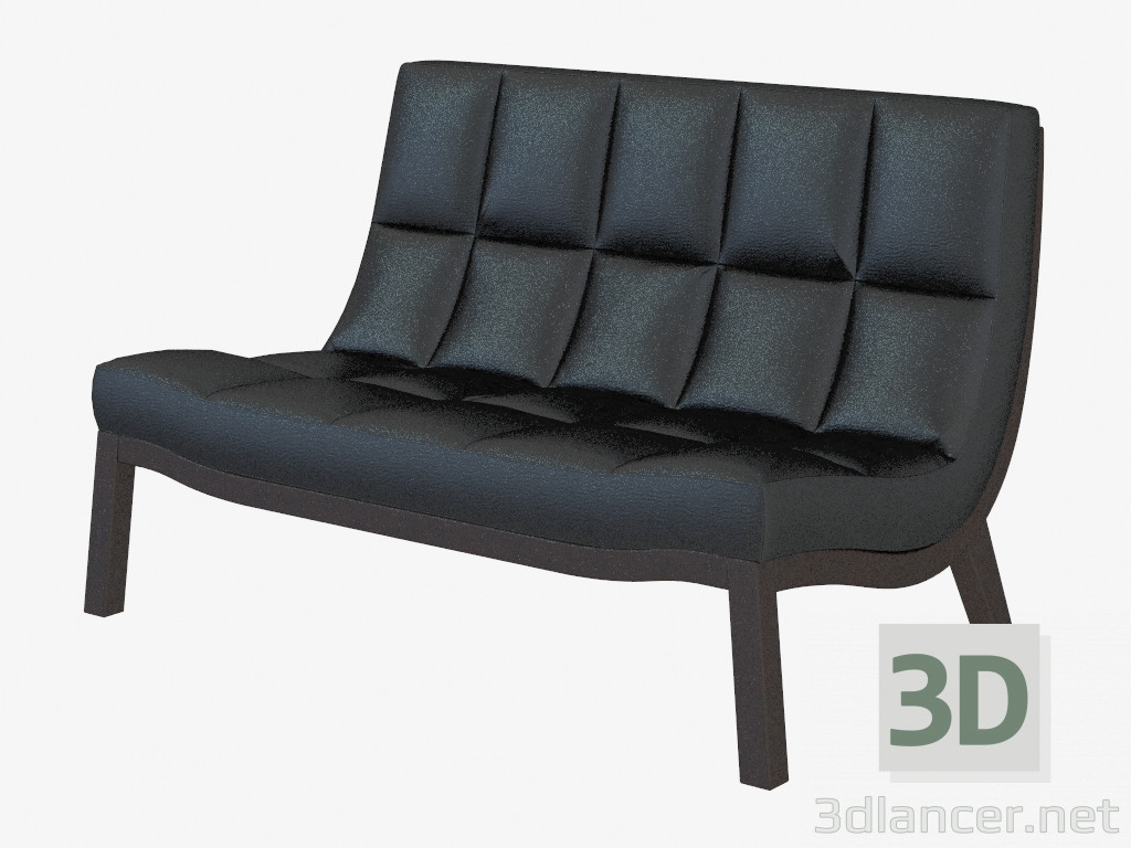 3D Modell Sofa modernes Langusta Doppelzimmer - Vorschau
