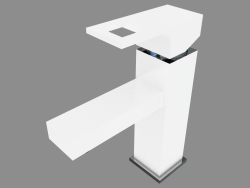 Mezclador de lavabo - Anemon blanco cromado (BCZ W210)