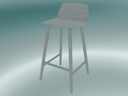 Cadeira de bar Nerd (65 cm, cinza)