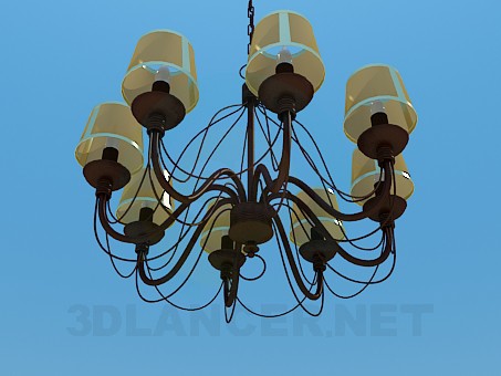 3d model Chandelier - preview 3d model Chandelier - preview