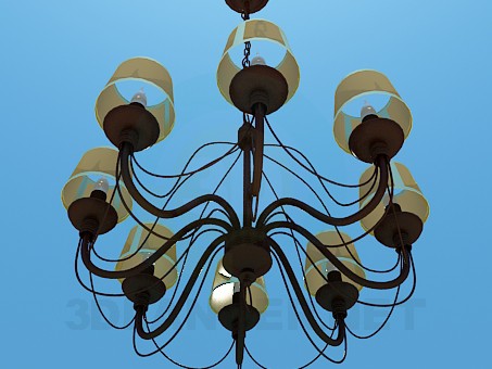 3d model Chandelier - preview 3d model Chandelier - preview