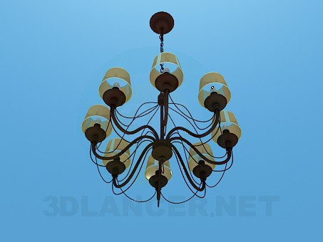 3d model Chandelier - preview 3d model Chandelier - preview