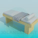 3d модель Ліжко для масажу – превью