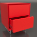 3d model Cabinet TM 012 (open) (400x400x500, luminous orange) - preview