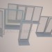 3D Modell Fenster und Balkontüren - Vorschau