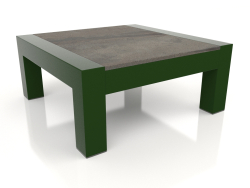 Side table (Bottle green, DEKTON Radium)