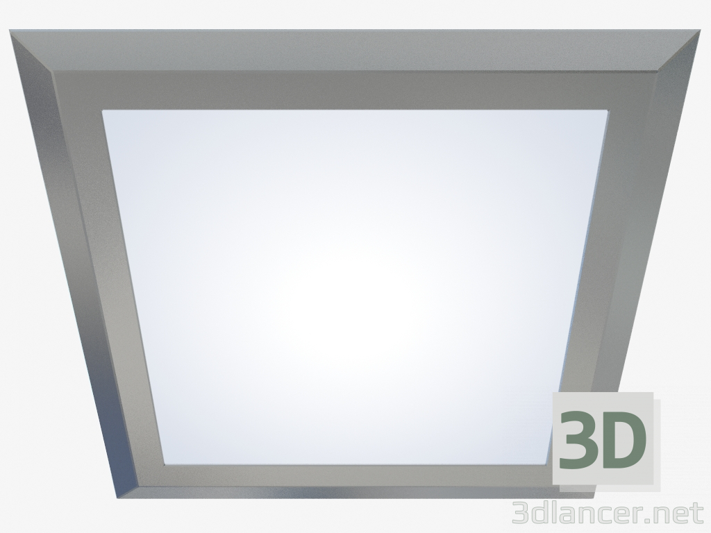 3 डी मॉडल छत recessed D90 F01 01 - पूर्वावलोकन