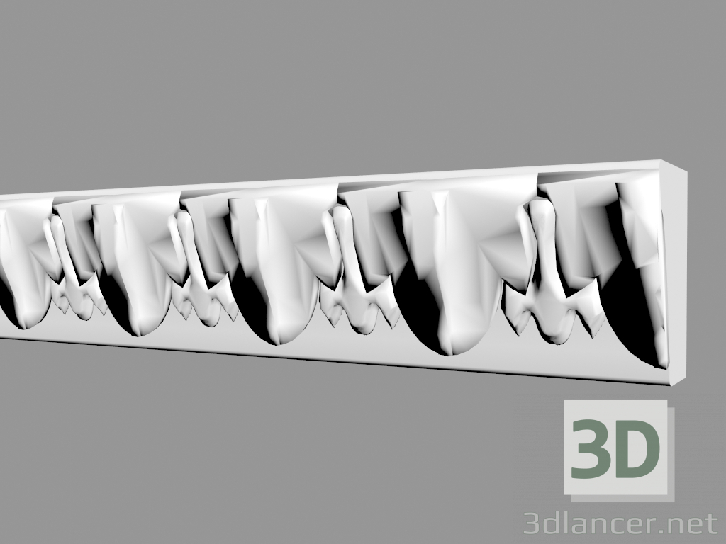3D Modell Formteil CR686 - Vorschau