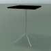 3D Modell Quadratischer Tisch 5714, 5731 (H 105 - 69 x 69 cm, ausgebreitet, schwarz, LU1) - Vorschau