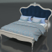 3d model Double bed (art. 92149) - preview