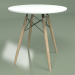3d model Dining table Eiffel diameter 70 (white) - preview