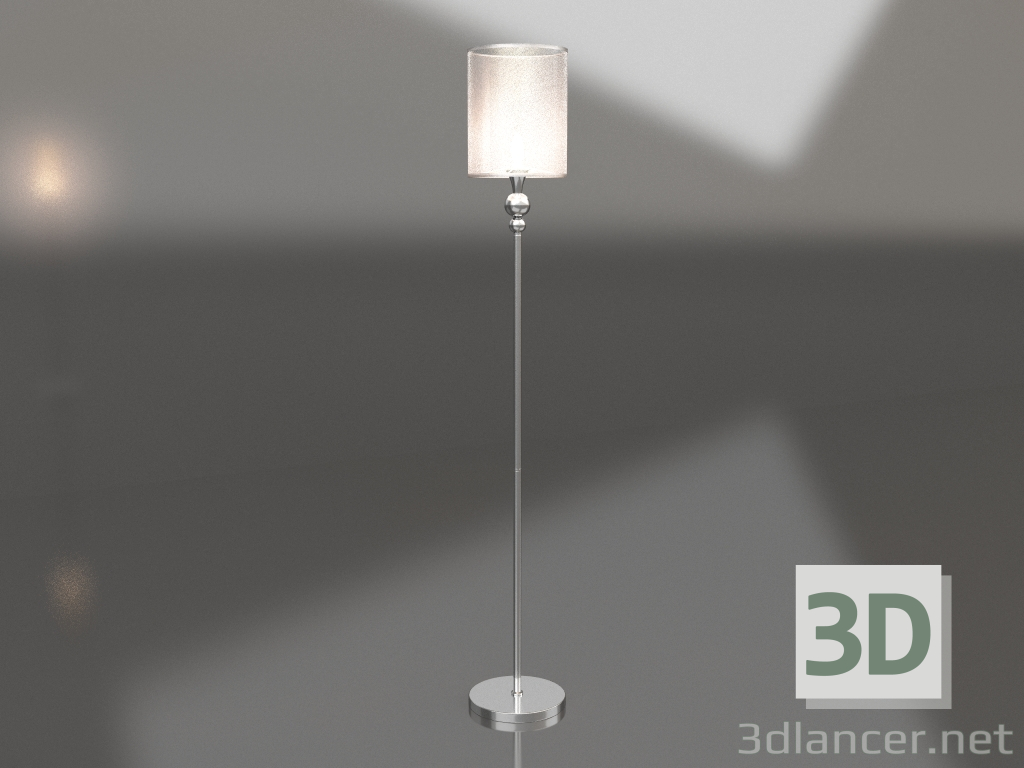 3D modeli Zemin lambası (zemin lambası) Lauren (FR5093FL-01CH) - önizleme