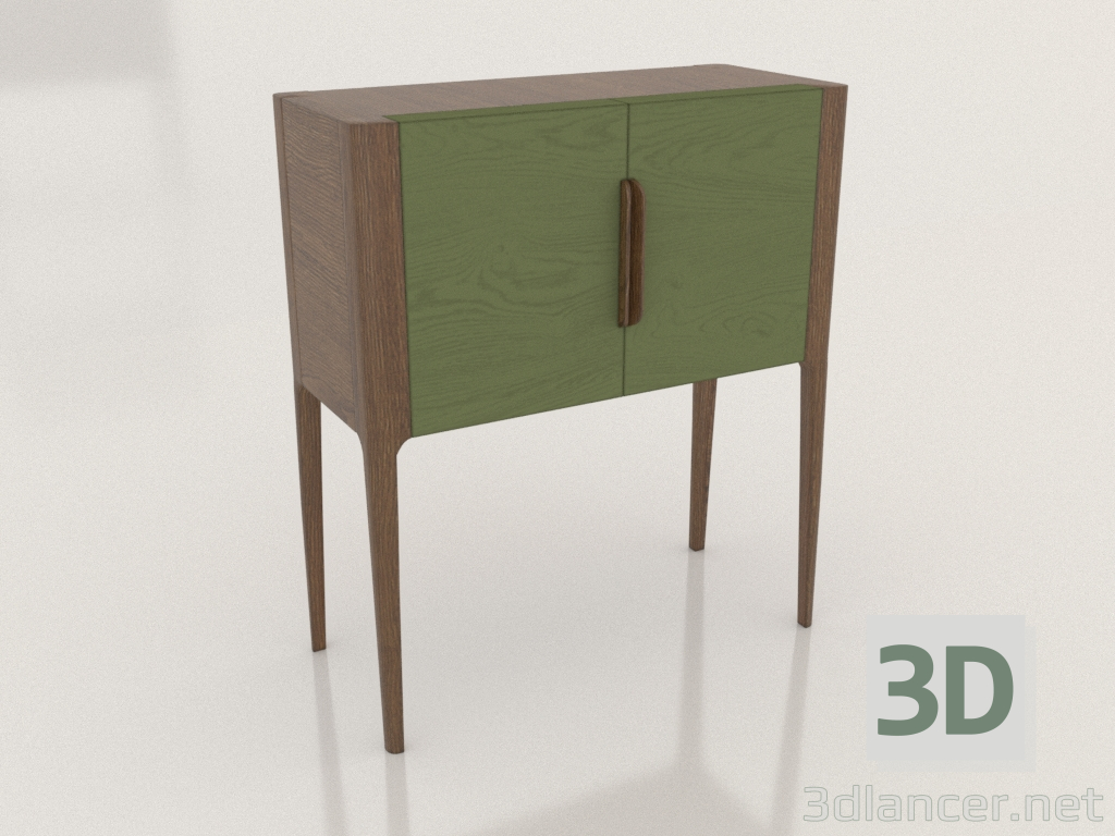 3d model Bar chest of drawers (Arabesco) - preview