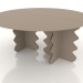 3d model Coffee table 85 x 36 cm (beige) - preview