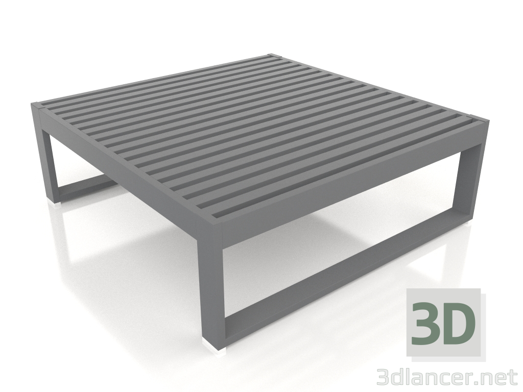 modello 3D Tavolino 91 (Antracite) - anteprima