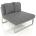 3D Modell Modulares Sofa, Abschnitt 3 (Zementgrau) - Vorschau