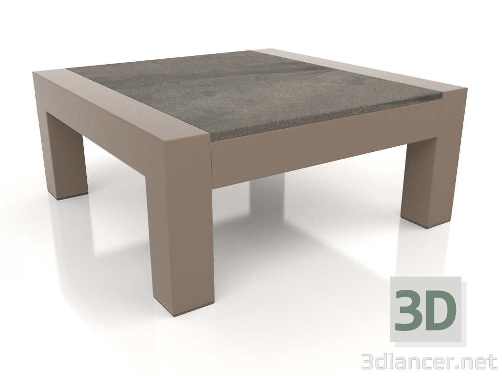 modèle 3D Table d'appoint (Bronze, DEKTON Radium) - preview