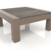 modèle 3D Table d'appoint (Bronze, DEKTON Radium) - preview