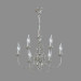 3d model Chandelier A8392LM-6SS - preview
