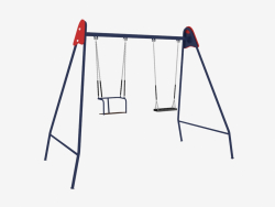 Swing for children playground (6410)