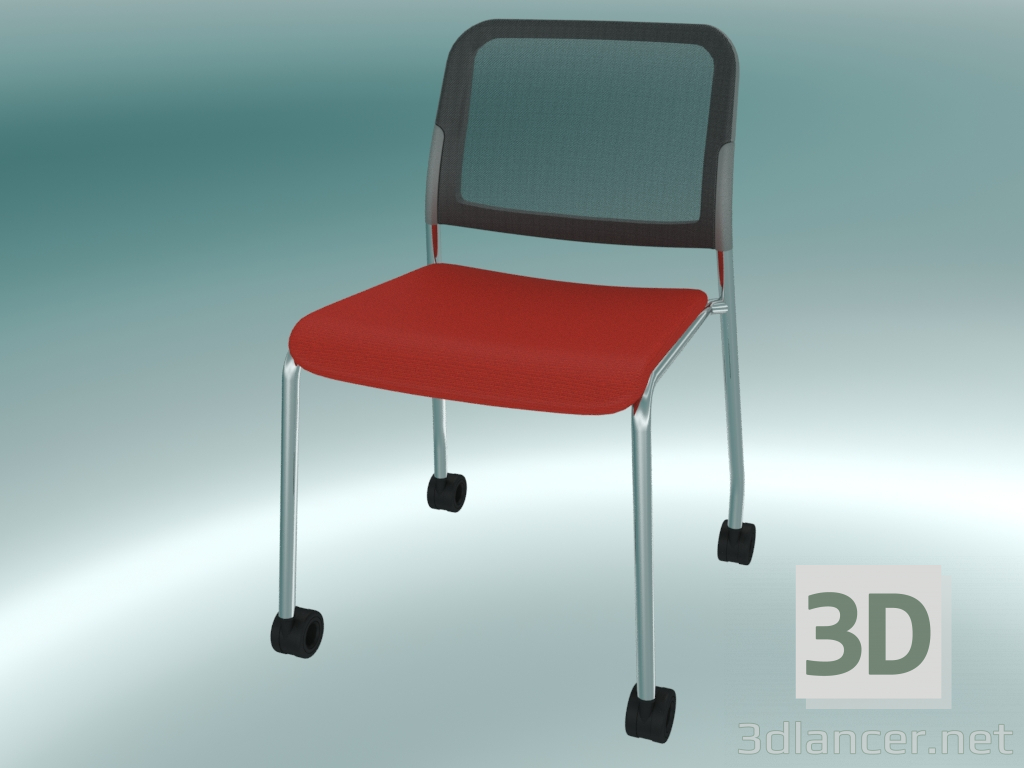 Modelo 3d Cadeira de conferência (505HC) - preview