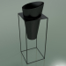 3d model Tulip console with vase (H 70 cm, 30X30 cm) - preview