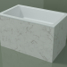 3D modeli Tezgah üstü lavabo (01R132101, Carrara M01, L 60, P 36, H 36 cm) - önizleme
