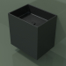 modèle 3D Lavabo suspendu (02UN23101, Deep Nocturne C38, L 48, P 36, H 48 cm) - preview