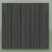 3d model Panel with a strip 80X20 mm (dark) - preview