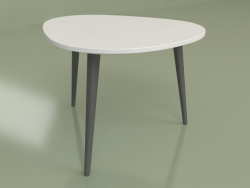 Mini table basse Rio (plateau de table Blanc)