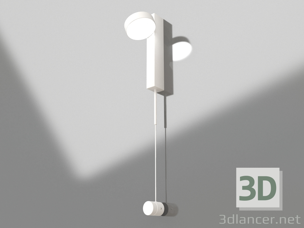 3 डी मॉडल मस्तक विनेटा सफेद (08422.01) - पूर्वावलोकन