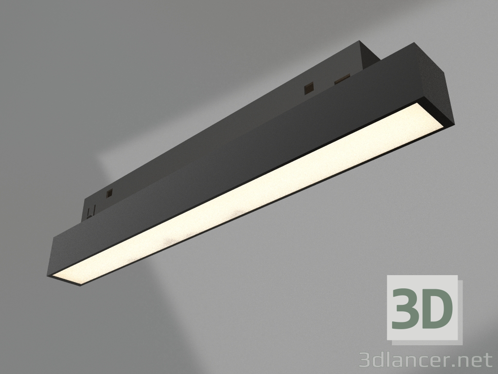 modèle 3D Lampe MAG-ORIENT-FLAT-L235-8W Warm3000 (BK, 80°, 48V, DALI) - preview
