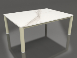 Coffee table 70×94 (Gold, DEKTON Aura)