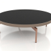 3d model Round coffee table Ø120 (Bronze, DEKTON Domoos) - preview