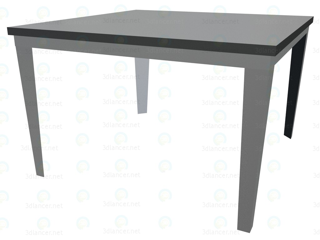 3d model Mesa de reunión 700x700 - vista previa