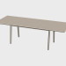 3d model Dining table (ch006, edges raised) - preview