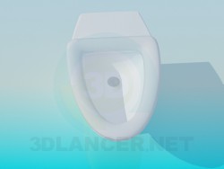 Dreieck-Toilette
