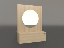 Зеркало ZL 15 (602x200х800, wood white)