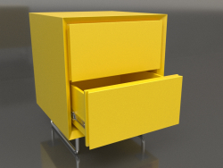 Cabinet TM 012 (open) (400x400x500, luminous yellow)