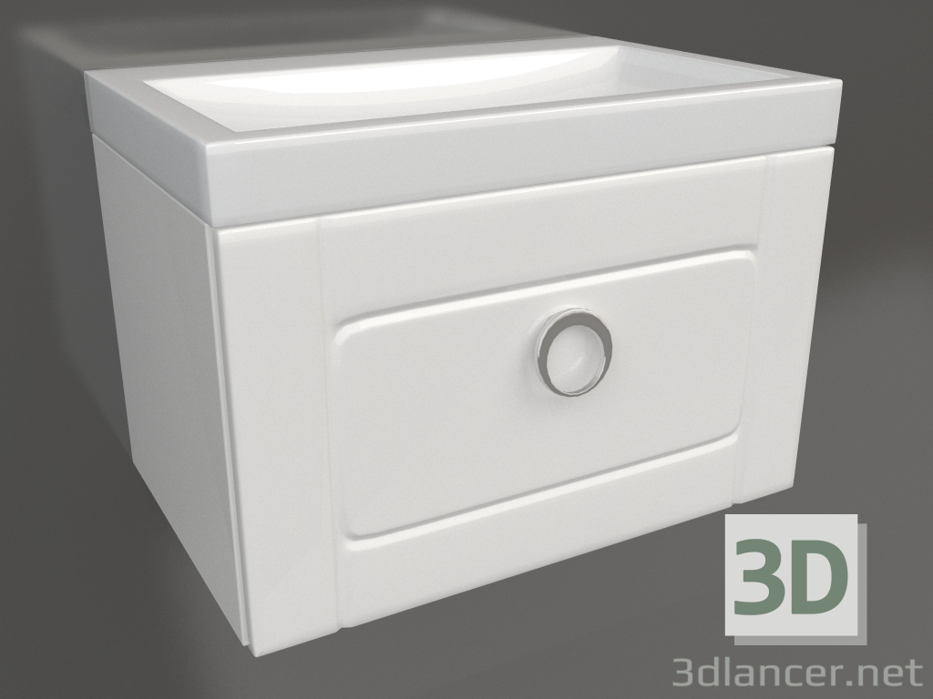 3d model Hanging cabinet 60 cm (Inf.01.06-001) - preview