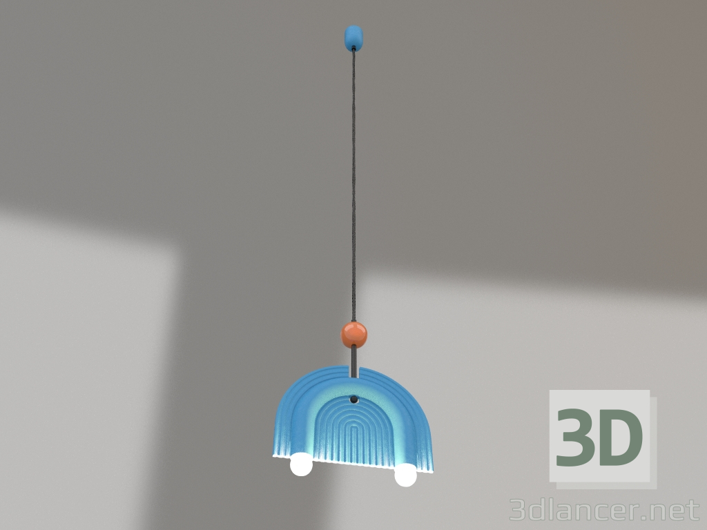 modello 3D Lampada a sospensione MOROSHKA grande - anteprima modello 3D Lampada a sospensione MOROSHKA grande - anteprima