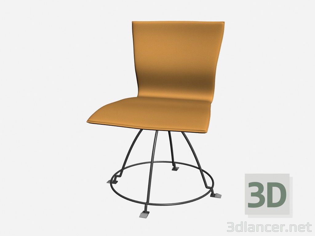 modello 3D Braccioli sedia senza kuma - anteprima