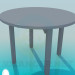 3d model Round dining table - preview