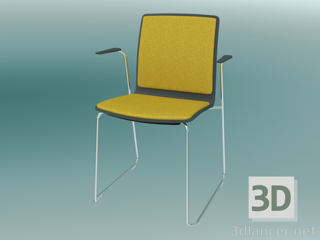 3d model Visitor Chair (K32V3 2P) - preview