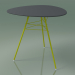 3d model Street table with a triangular worktop 1812 (H 74 - D 79 cm, HPL, V37) - preview
