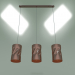 3d model Pendant lamp Spin 50184-3 (copper) - preview