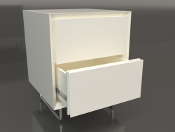 Mueble TM 012 (abierto) (400x400x500, color plástico blanco)