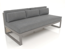 Modular sofa, section 4 (Quartz gray)