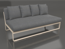 Modulares Sofa, Abschnitt 4 (Sand)
